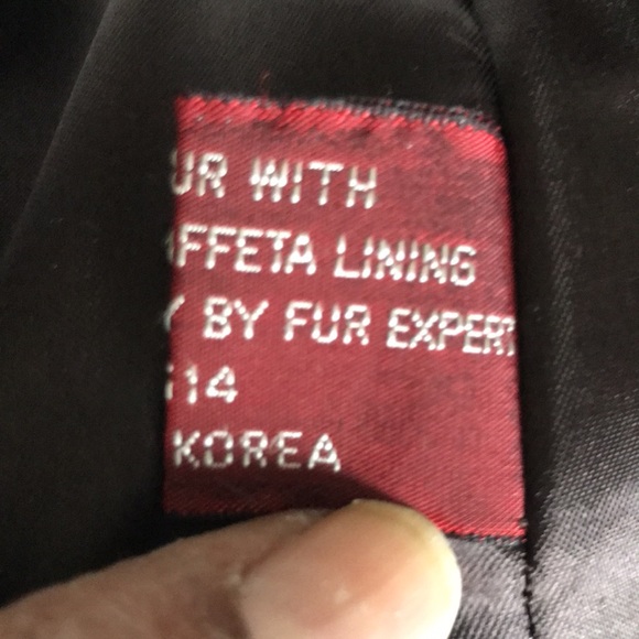 No Tags 100% Rabbit Fur Coat Size S - Picture 7 of 7
